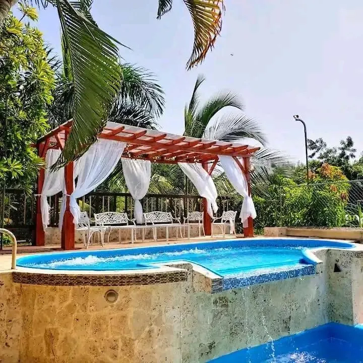 Agua Mariana Del Sur location